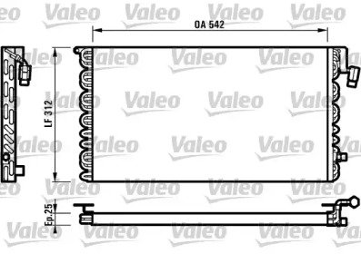 Конденсатор (VALEO: 816964)