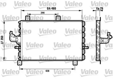 Конденсатор (VALEO: 816965)