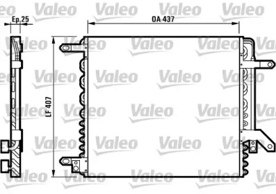 Конденсатор (VALEO: 816968)