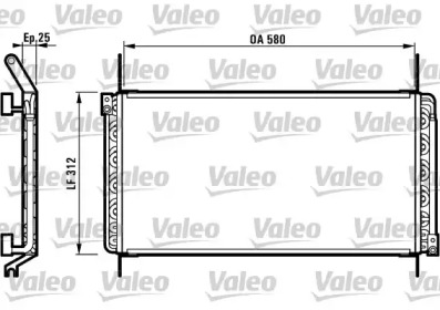 Конденсатор (VALEO: 816974)