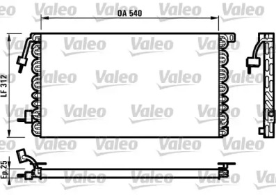 Конденсатор (VALEO: 816977)