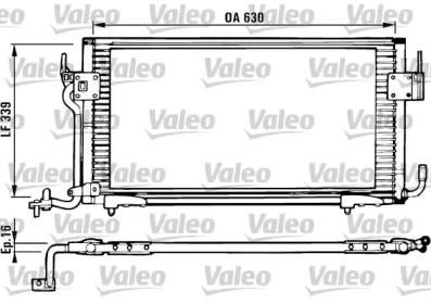 Конденсатор (VALEO: 816984)