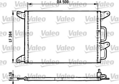 Конденсатор (VALEO: 816985)