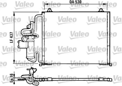 Конденсатор (VALEO: 816987)