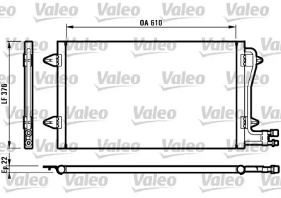 Конденсатор (VALEO: 816996)