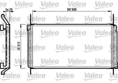 Конденсатор (VALEO: 817025)