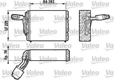 Испаритель (VALEO: 817031)