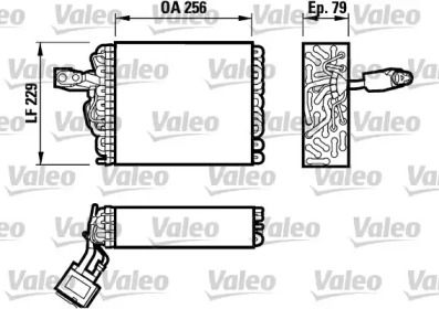 Испаритель (VALEO: 817032)