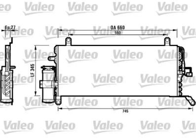 Конденсатор (VALEO: 817050)