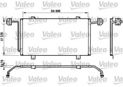 Конденсатор (VALEO: 817066)