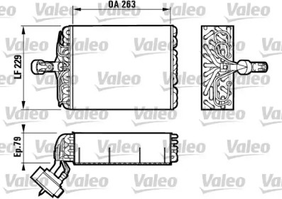 Испаритель (VALEO: 817080)