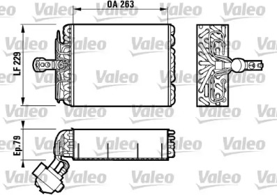 Испаритель (VALEO: 817081)