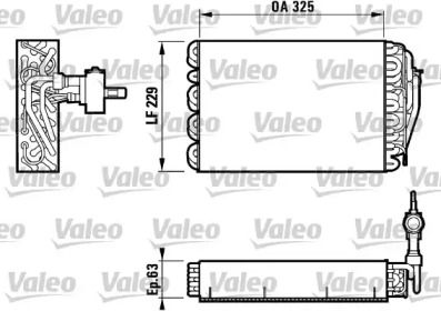 Испаритель (VALEO: 817086)