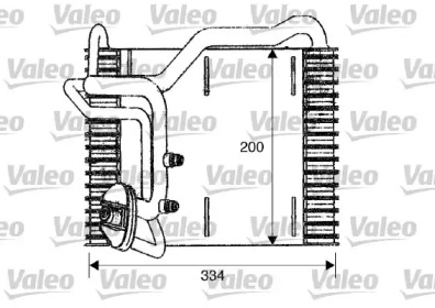 Испаритель (VALEO: 817087)