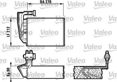 Испаритель (VALEO: 817088)