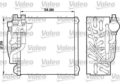 Испаритель (VALEO: 817089)