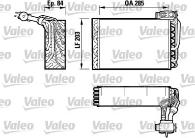 Испаритель (VALEO: 817092)