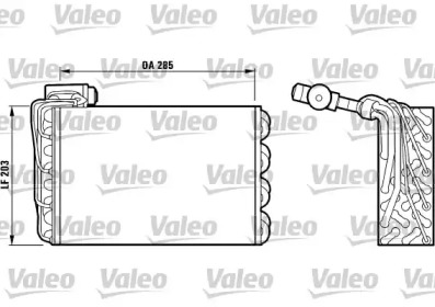 Испаритель (VALEO: 817094)