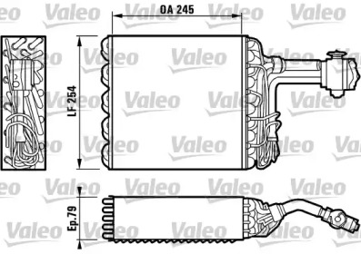 Испаритель (VALEO: 817099)