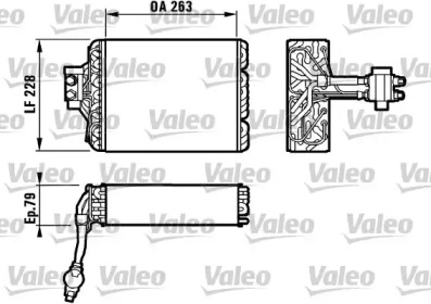 Испаритель (VALEO: 817101)