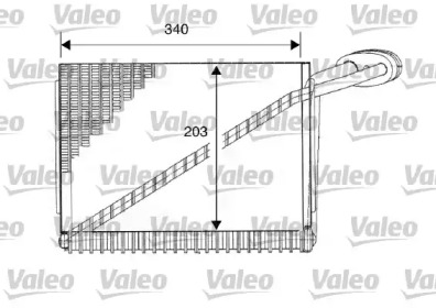 Испаритель (VALEO: 817104)