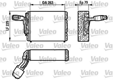 Испаритель (VALEO: 817110)