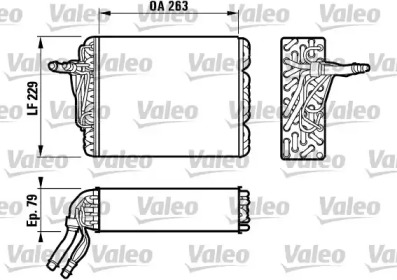 Испаритель (VALEO: 817111)