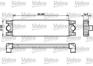 Теплообменник (VALEO: 817115)