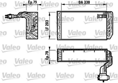 Испаритель (VALEO: 817157)