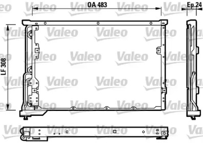 Конденсатор (VALEO: 817198)