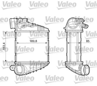 Теплообменник (VALEO: 817205)