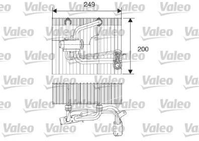 Испаритель (VALEO: 817209)