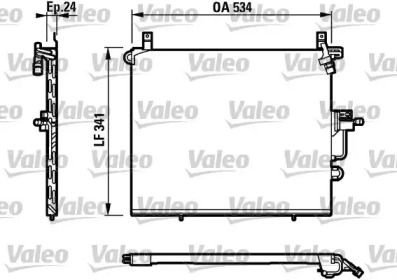 Конденсатор (VALEO: 817234)