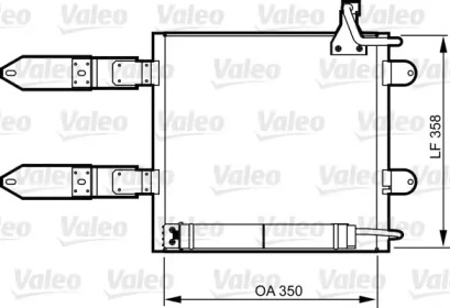 Конденсатор (VALEO: 817247)