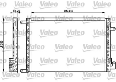 Конденсатор (VALEO: 817267)