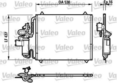 Конденсатор (VALEO: 817274)