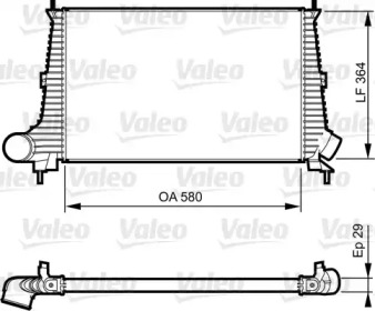 Теплообменник (VALEO: 817276)