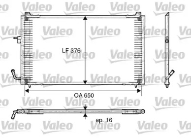 Конденсатор (VALEO: 817375)