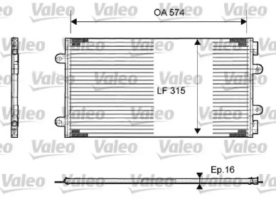 Конденсатор (VALEO: 817385)