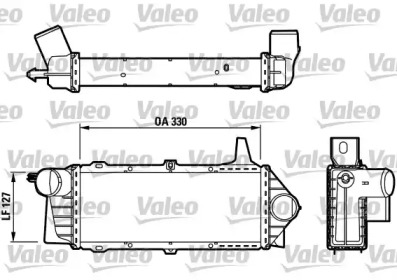 Теплообменник (VALEO: 817388)