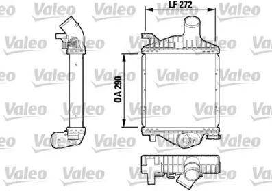 Теплообменник (VALEO: 817390)