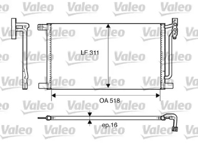 Конденсатор (VALEO: 817405)