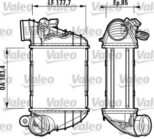 Теплообменник (VALEO: 817438)