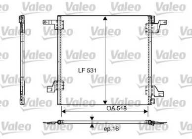 Конденсатор (VALEO: 817458)