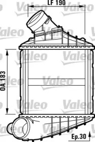 Теплообменник (VALEO: 817459)