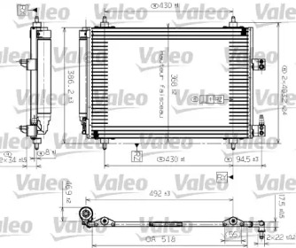 Конденсатор (VALEO: 817464)