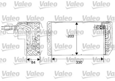 Испаритель (VALEO: 817467)