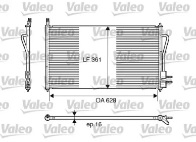 Конденсатор (VALEO: 817493)