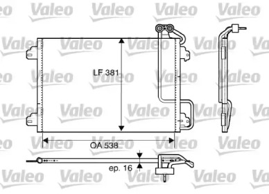 Конденсатор (VALEO: 817509)