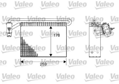 Испаритель (VALEO: 817511)